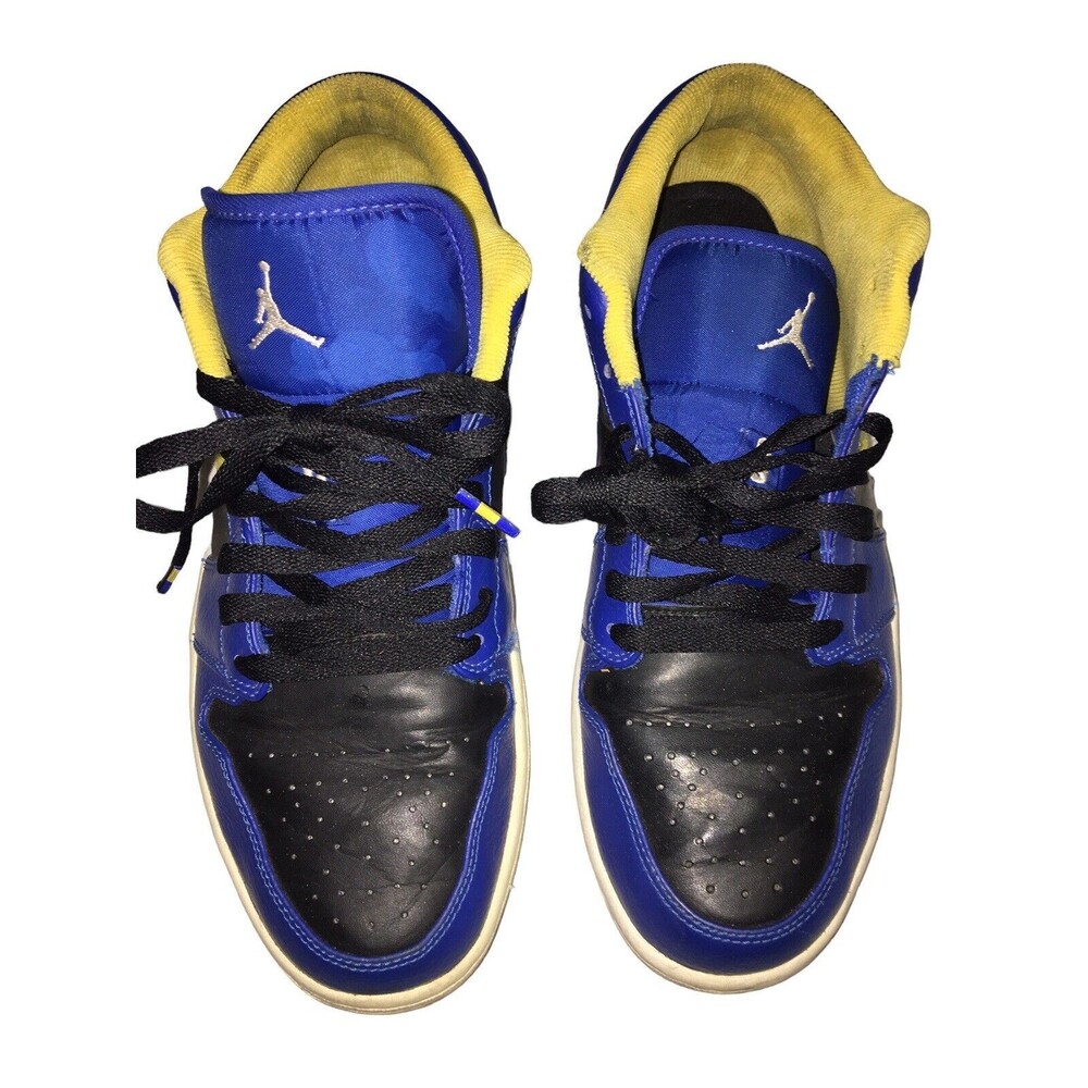 Nike Air Jordan 1 Retro Men's Low Laney Sneakers 553558-489  Shoe US Size 10